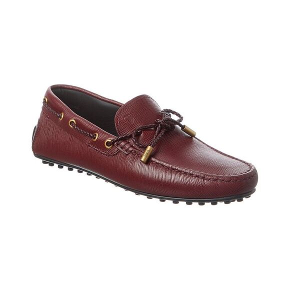 Tod’S Leather Driver Red